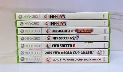 Xbox 360 FIFA Game Lot (7 Games) – World Cup & FIFA 11–14 (4 New And Sealed) - Image 1 of 4