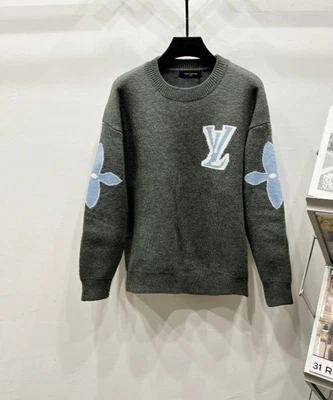 Louis Vuitton Sweater, Sweatshirt Men Logo, Multicolor Men Size M - Image 1 of 4