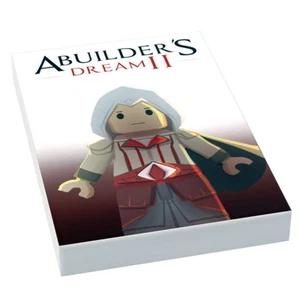 Copertina videogioco A Builders Dream II (piastrella 2x3) realizzata con parte LEGO - B3 personalizzata - Foto 1 di 1