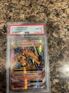 2016 Pokemon XY Evolutions Mega Charizard Ex PSA 10 Gem Mint - Picture 1 of 2