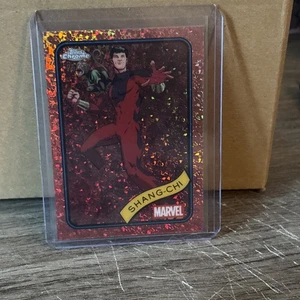 2025 Topps Chrome Marvel SHANG-CHI Rose Gold Mini Diamond Refractor /40 SSP #159 - Picture 1 of 6