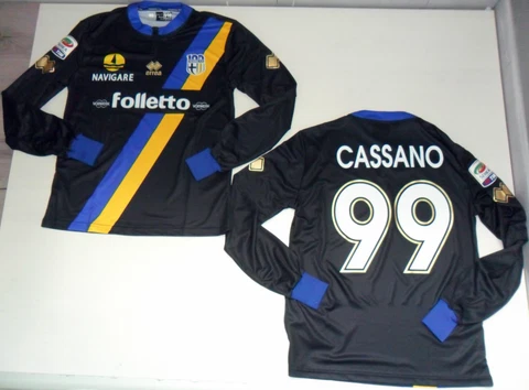 FW13 Parma S Cassano T-Shirt Long Centenary Long Sleeve Third Cover