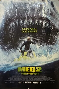MEG 2: THE TRENCH Original ein Blatt Filmposter - 2023 - Bild 1 von 5