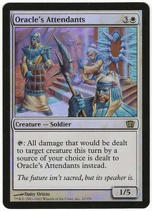 MTG Oracle's Attendants FOIL 8th Edition Rare LP - Bild 1 von 2