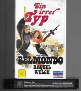 Jean Paul Belmondo  Raquel Welch    Ein irrer Typ   VHS Rarität - Foto 1 di 2