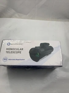 STARSCOPE Monocular Telescope 10X Adjustable Magnification - Picture 1 of 7