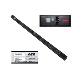 APC 7841 Metered Rack Zero U PDU 30A with 20 - C13 & 4 C19 outlets 200/208V  - Picture 1 of 7