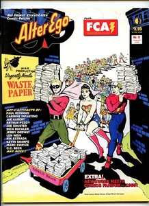 ALTER EGO MAGAZINE 12 TWO MORROW QUALITY COMICS JACK COLE REED CRANDALL LOU FINE - Picture 1 of 2