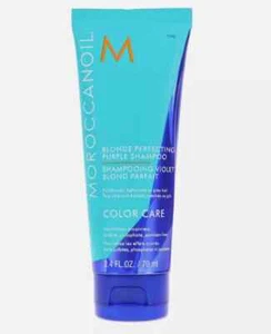 Moroccanoil Blonde Perfecting Purple Shampoo f/blond, aufgehellt, grau 2,4 oz NEU - Bild 1 von 1