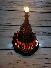Barad Dur Tower Eye of Sauron light lamp Lotr