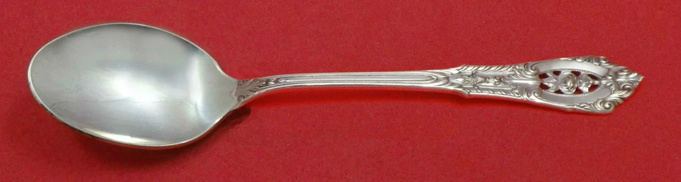 Rose Point by Wallace Sterling Silver Infant Feeding Spoon Custom Made 6 1/8" - Image 1 of 1