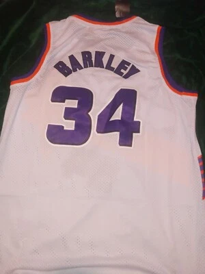 Camiseta mediana Charles Barkley 1992 Phoenix Suns NBA nueva blanca  Foto 1 de 2