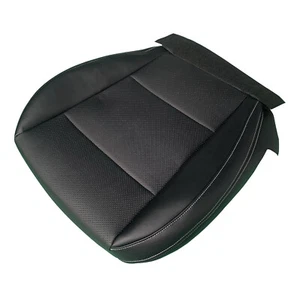 Cubierta de asiento inferior de cuero perforado negra para conductor Subaru Outback 2015-2019 - Imagen 1 de 8
