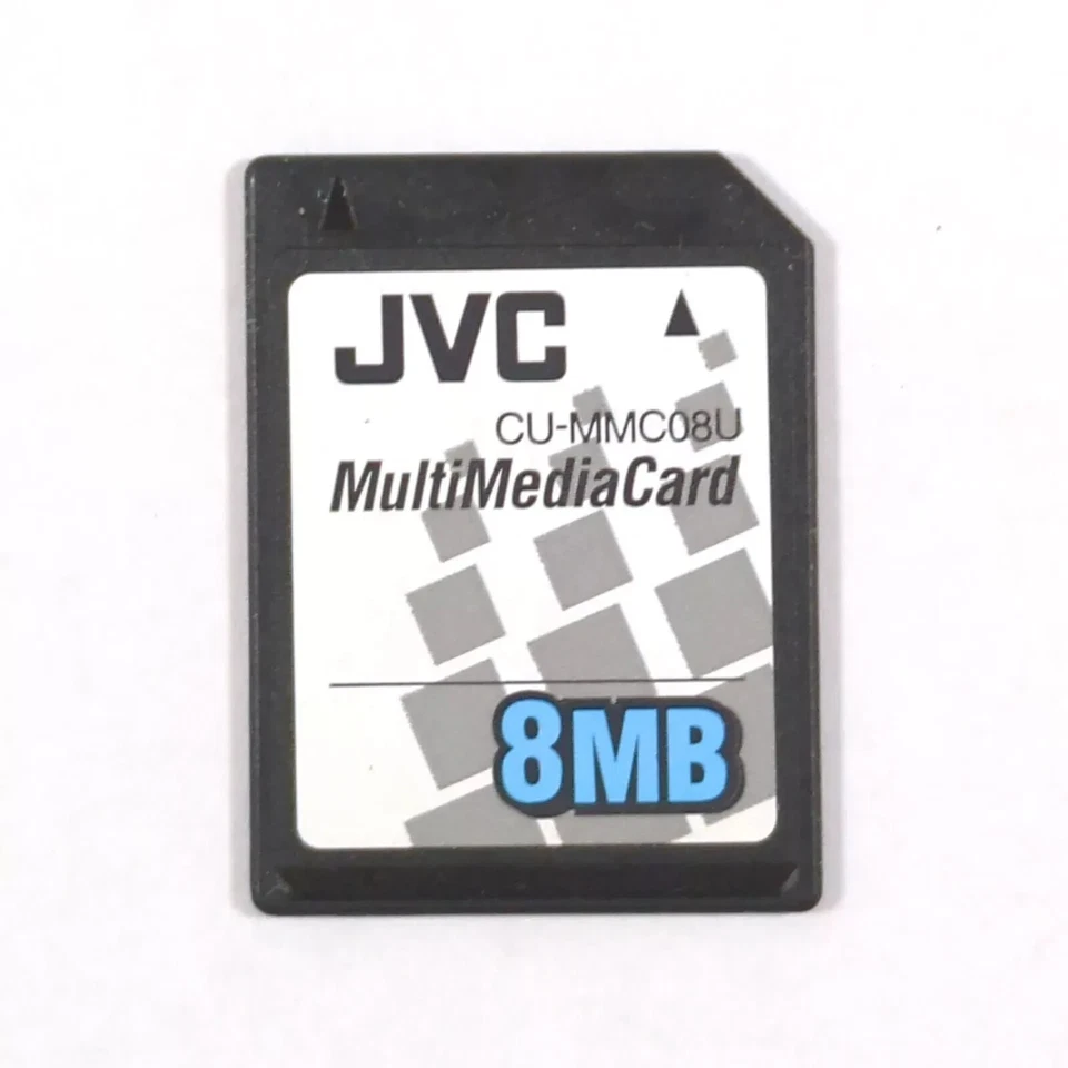 8MB JVC MULTIMEDIA CARD MMC CU-MMC08U MEMORY CARD - Image 1 of 1