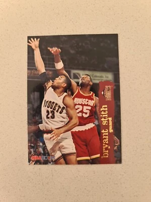 1995-96 Hoops Denver Nuggets Basketball Card #44 Bryant Stith - Image 1 of 2