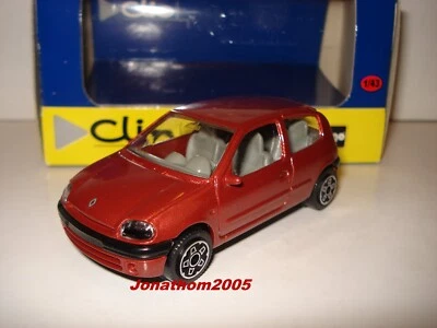 BBURAGO RENAULT CLIO II PHASE 1 de 1998 en BOITE PROMOTIONNELLE RENAULT au 1/43° - Photo 1/4