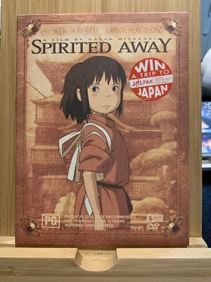 Spirited Away - Limited Edition (DVD, 2001, 2-Disc Set) Hayao Miyazaki Region 4 - Image 1 of 2