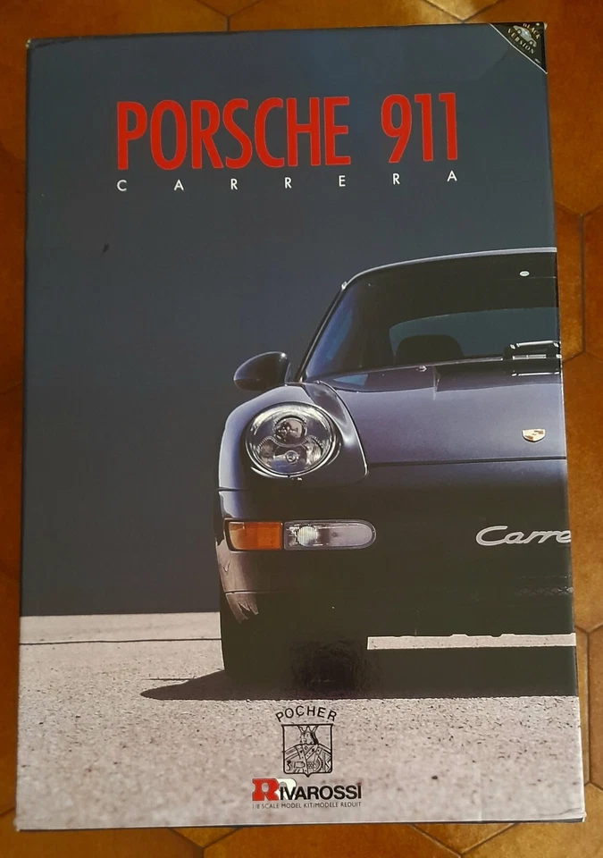 Pocher Porsche 911 Carrera K 30 Nera Scala 1:8 - Immagine 1 di 4