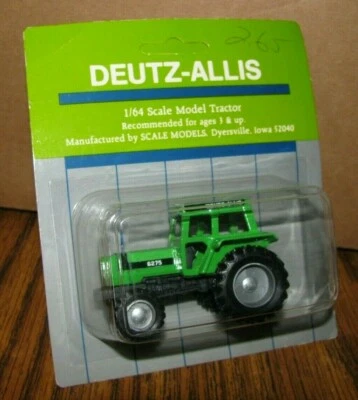 *Deutz Allis 6275 Utility Tractor 1/64 Scale Models Toy Die Cast Metal Vintage - Image 1 of 4