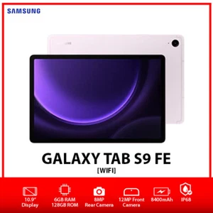 Samsung Galaxy Tab S9 FE Wi-Fi Octa Core Android PC Tablet – Lavendar/6GB+128GB - Picture 1 of 6