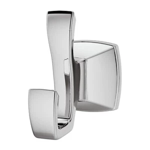 Pfister Venturi Bathroom Towel Hook Wall-Mounted Screw-In Polished Chrome - Picture 1 of 3