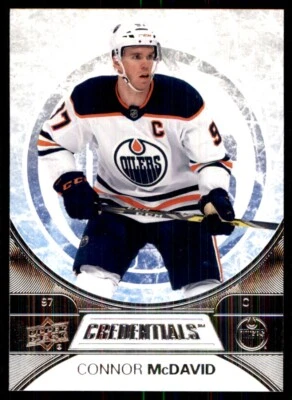 2021-22 Upper Deck Credentials Connor McDavid Edmonton Oilers #1 - Image 1 of 2