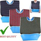 Adult Elderly Disable Mealtime Bib Clothing Protector Apron Aid Large Waterproof