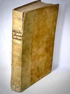 Libro antiguo D. Francisci Salgado de Somoza Labyrintus Creditorum 1686 - Imagen 1 de 11