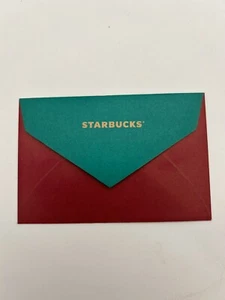 Starbucks Gift Card Holders *Burgundy and Green Colors* - Picture 1 of 3