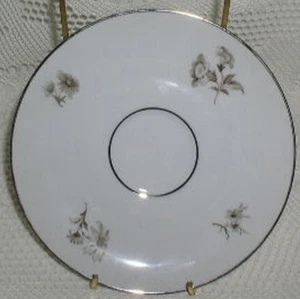 Tirschenreuth Bavaria Germany Newport Saucer Brown Rose - Picture 1 of 2