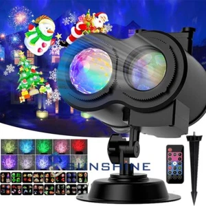 Proyector Luces Navideñas Xmas Decoracion De Navidad Para Exterior Casa El Hogar - Picture 1 of 222
