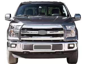 Fits 2015-2017 Ford F-150 Lower Bumper Stainless Steel Mesh Grille Insert - Picture 1 of 3