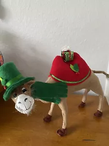 Annalee "WEIHNACHTSLIEFERUNG KAMEL" 9" HOCH #761222 Neu mit Etikett - Bild 1 von 6