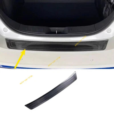 Protector de parachoques trasero exterior de titanio negro para Nissan LEAF 2018-2025 Foto 1 de 4