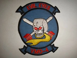 USMC Marine Observation Squadron VMO-4 EVIL EYES Vietnam War Patch - Picture 1 of 3