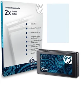 Bruni 2x Schermfolie voor Godox GM55 Screen Protector Displaybeveiliging - Afbeelding 1 van 3