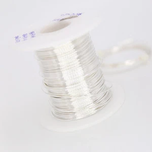 1 M Audio Wire For DIY Audio Cable HIFI 99.999% 5N Solid Core Pure Silver - Picture 1 of 6