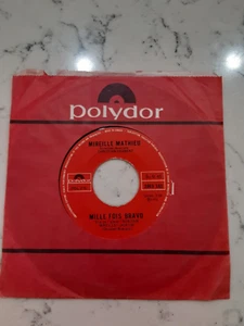MIREILLE MATHIEU - MILLE FOIS BRAVO POLYDOR 45 CANADA - Picture 1 of 3