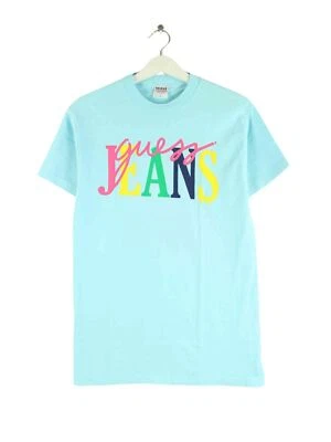 Guess 1992 Print Single Stitch T-Shirt Blau M Herren - Bild 1 von 4