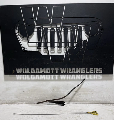 Soporte de tubo de llenado de aceite de motor 2,5 y varilla indicadora 97-02 Jeep TJ Wrangler Foto 1 de 4