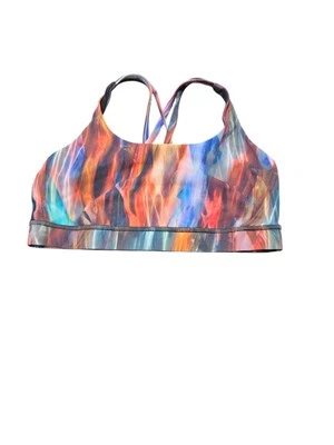 Sujetador deportivo Lululemon LW2AYSS Energy para mujer talla 10 en croma fusión ver medidas Foto 1 de 4