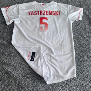 Authentic Nike Mike Yastrzemski MLB San Francisco Giants White City Jersey YXL - Bild 1 von 10