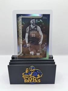 Isaiah Hartenstein Blackout Case Hit SP 2025 Topps Thunder OG Breaks - Picture 1 of 2