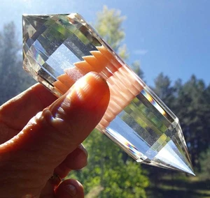 Klarer Quarz Vogel 24-seitiger Kristall - v2005 - Bild 1 von 12