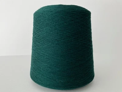 100% Cashmere by Loro Piana  2/27 NM Cone 150g Col. Emerald Italy - Image 1 of 4