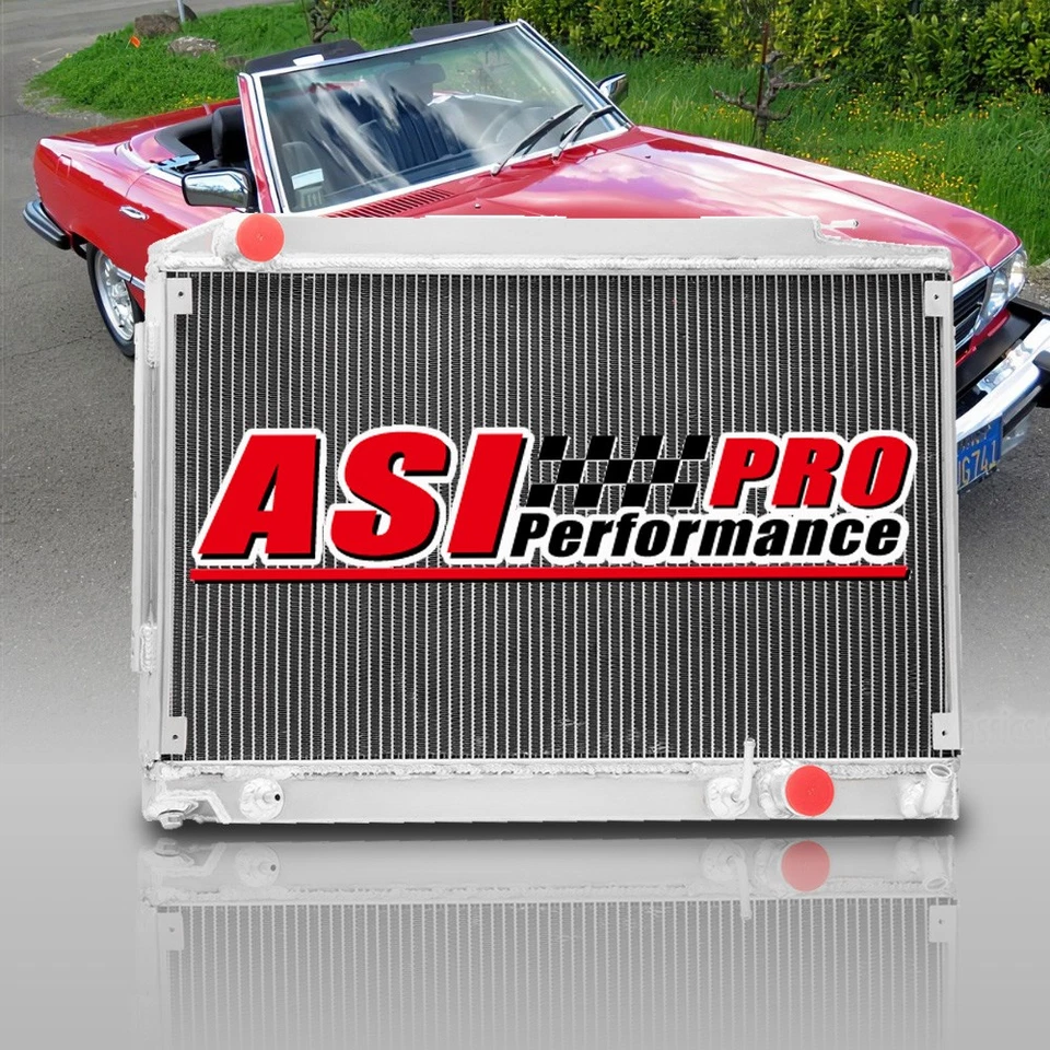 3 Row Radiator For 75-80 Mercedes-Benz 450SL,1975-79,78 450SLC 1981 380SL 380SLC Foto 1 de 4