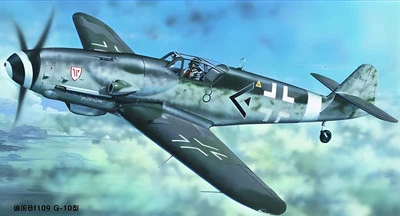 Trumpeter 02409 MESSERSCHMITT BF-109 G-10 1:24 Kit di modellismo - Immagine 1 di 4