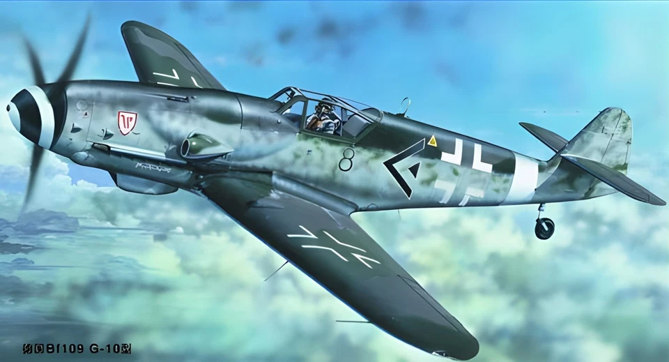 Trumpeter 02409 MESSERSCHMITT BF-109 G-10 1:24 Kit di modellismo - Immagine 1 di 4