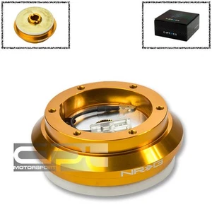 NRG STEERING WHEEL 6-HOLE BALL BEARING ROSE GOLD SHORT HUB ADAPTER SRK-110H-RG - Picture 1 of 1