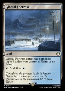 1x Fortaleza Glacial - Lámina - Magic The Gathering Fallout - Casi Nuevo - Como Nuevo, Inglés - Imagen 1 de 1